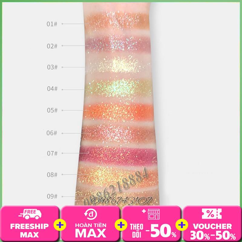 Phấn mắt nhũ lấp lánh Novo Eye Shadow
