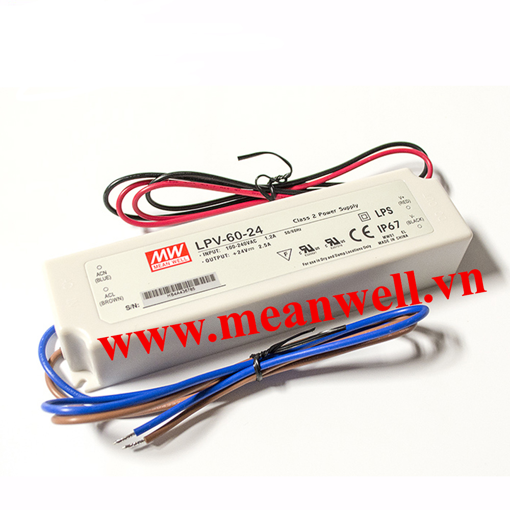 Nguồn meanwell lpv-60-24