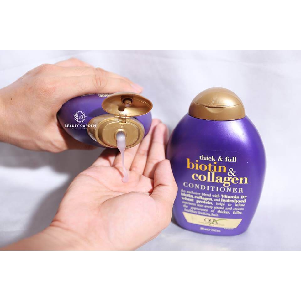 CẶP DẦU GỘI XẢ BIOTIN COLLAGEN OGX 355ml