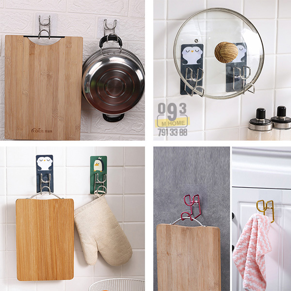 Giá Treo Inox Đa Năng Móc Treo Nhà Vệ Sinh