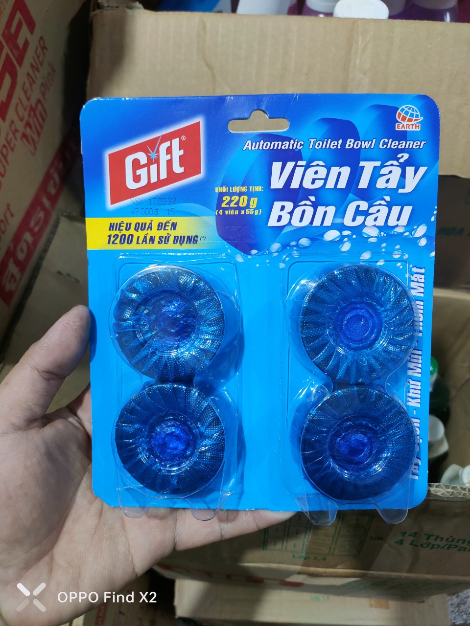 Viên Tẩy Bồn Cầu Gift
