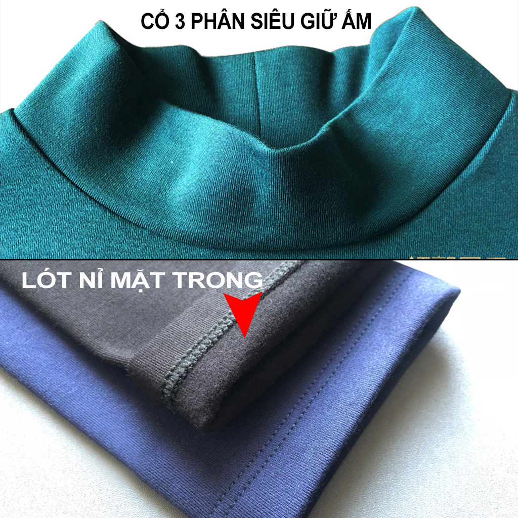 Xả Hàng Áo Giữ Nhiệt Nữ  Cổ 3 Phân