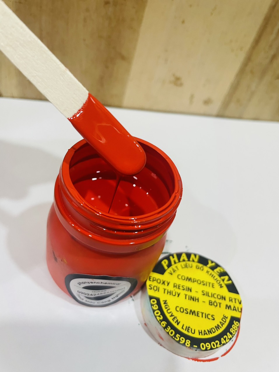 Tinh màu pha keo poly,silicon,epoxy(lọ 100gram)
