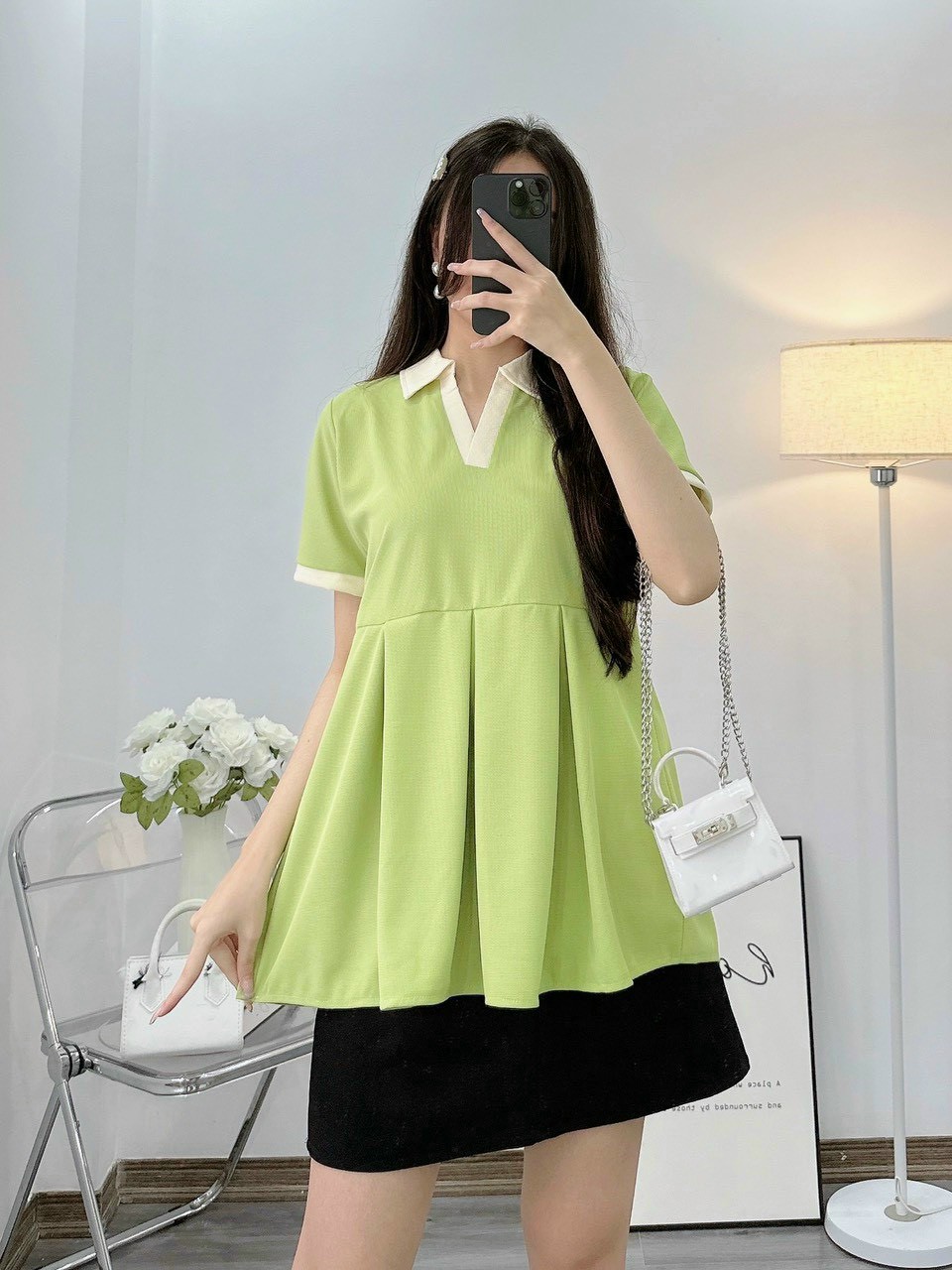 Áo bầu công sở chất đẹp