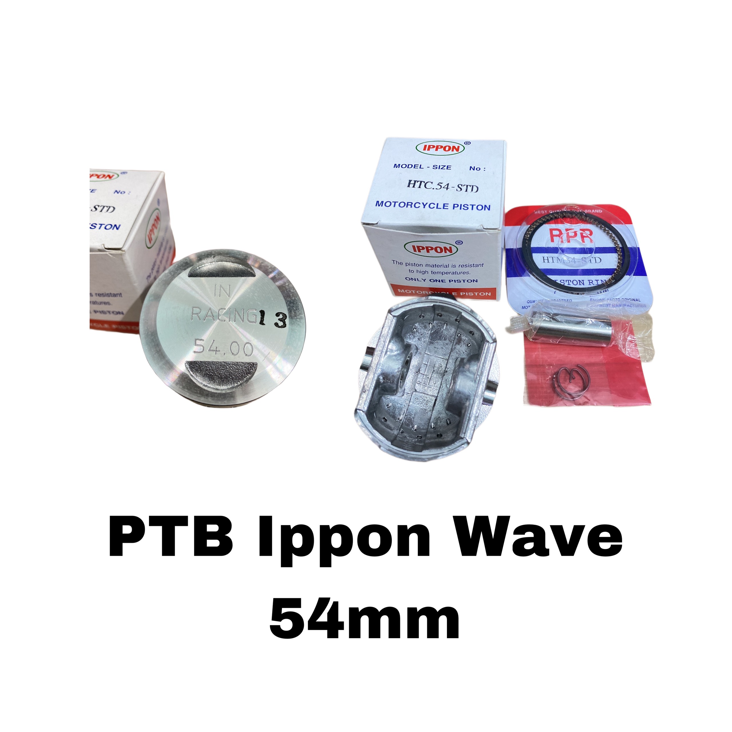 Piston bạc Ippon gắn Wave 54mm