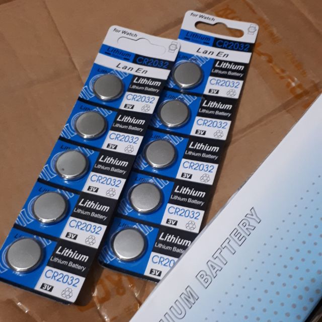 Combo 100 viên pin cmos cr2032 TOANVIETPC