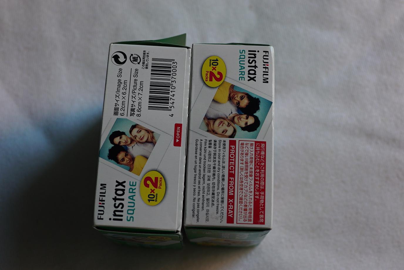 Hộp Phim Fujifilm Instax Mini Square 20 tấm