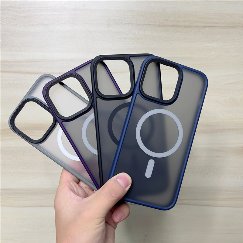 [ỐP LƯNG MAGSAFE CHỐNG BÁM VÂN TAY] iPhone 15 Pro/ 15 Pro Max/ 14 Pro/ 14 Pro Max hiệu Likgus