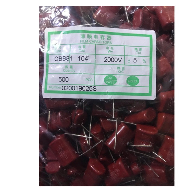 Tụ 104 - 2KV ( set 5chiec )