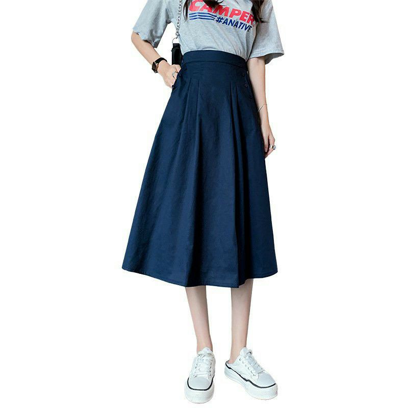 Chân Váy Dáng Dài Ulzzang size s,m,l Dư Tú Lệ