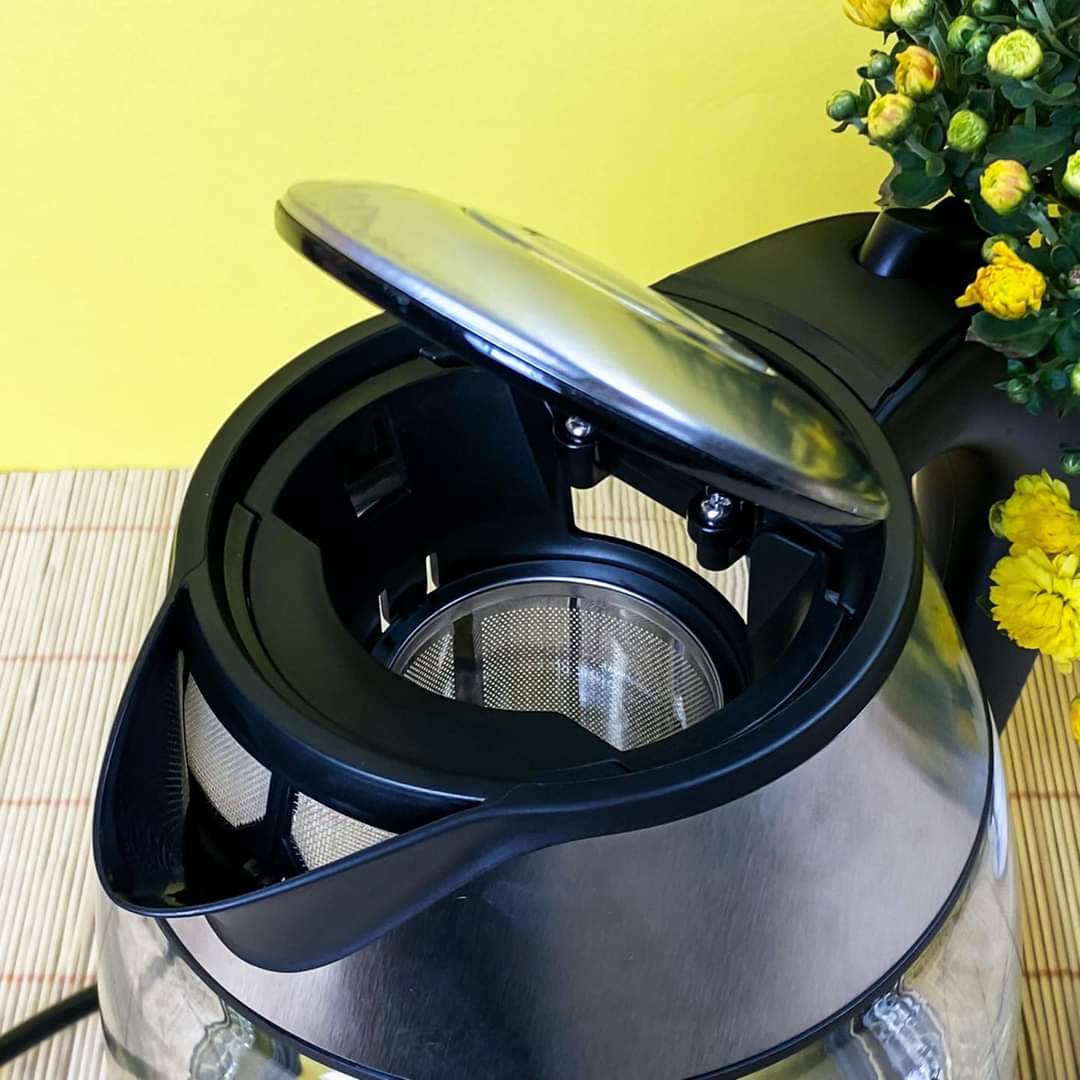 Ấm siêu tốc thủy tinh Lebenlang 1.8L LBE2819 Đức