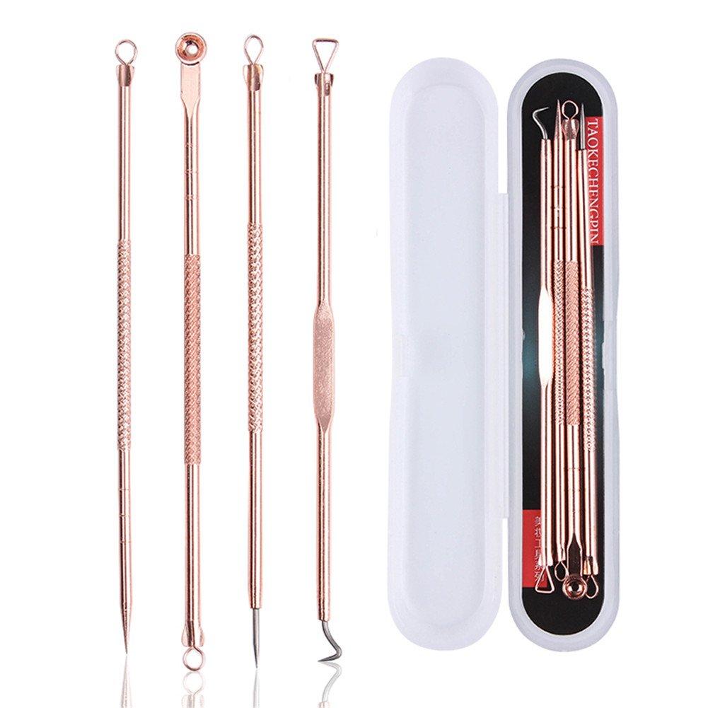 [HCM]Bộ dụng cụ nặn mụn thần thánh 4 cây 8 đầu