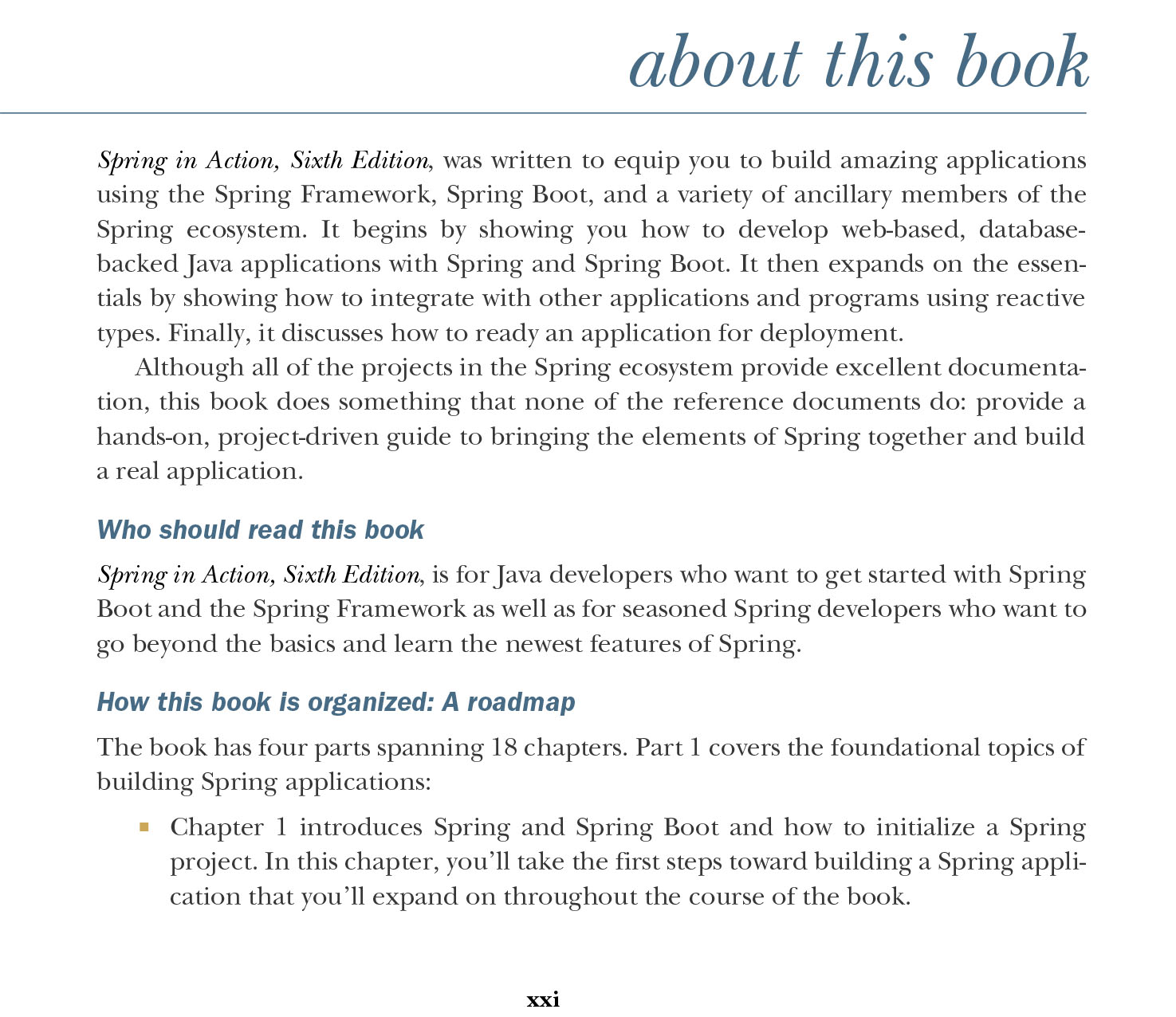 Sách tiếng anh Spring in Action 6th Edition