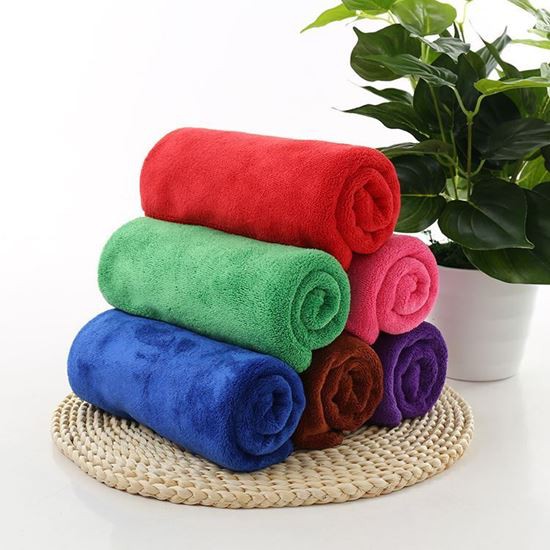 Khăn Lau Xe Ô Tô Microfiber Kích Thước 30x70Cm