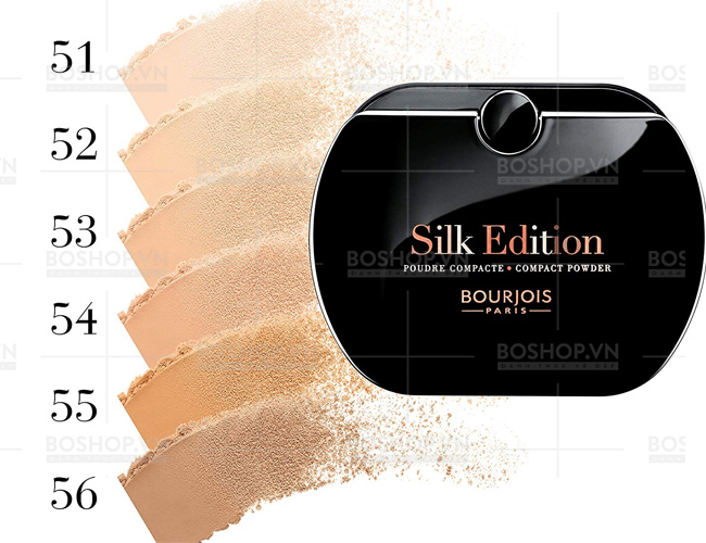 Phấn phủ siêu mịn Bourjois - Silk Edition Compact Powder Tone 9g
