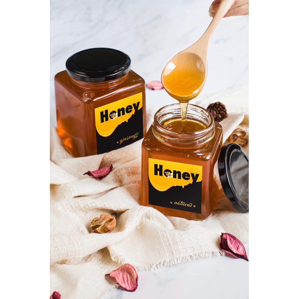 Hũ Thủy Tinh Vuông 500ml Đựng Thực Phẩm