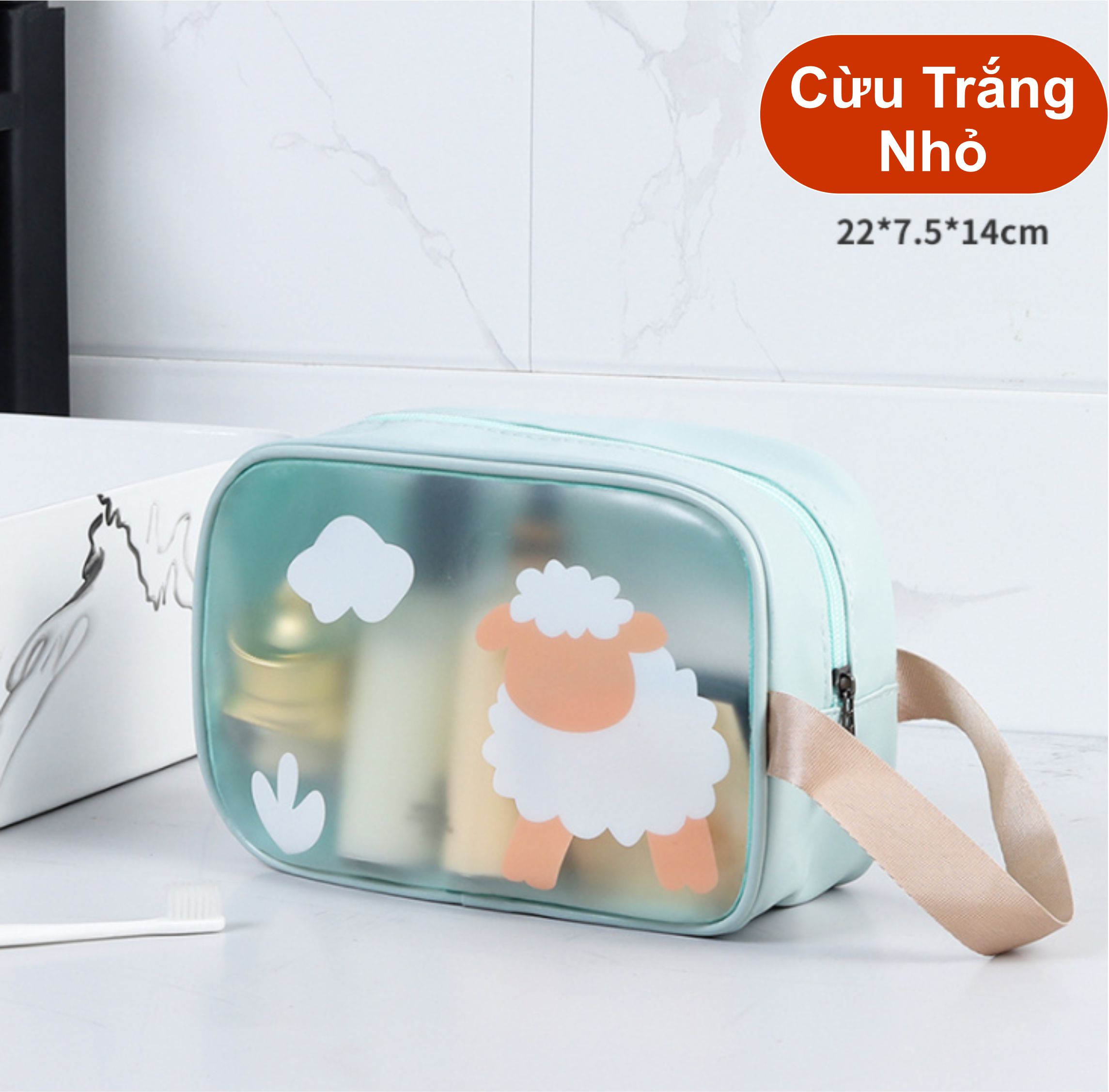 Túi Đựng Đồ Đa Năng Cừu Trắng