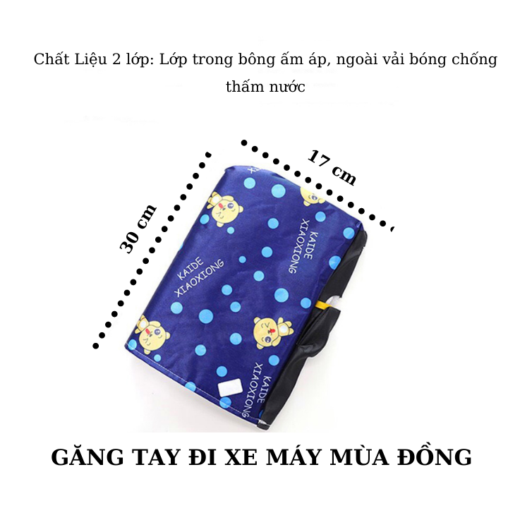 [ HÀNG HOT MỚI VỀ] Găng tay xe máy mùa đông, găng tay chống nước, găng tay lót lông giá rẻ, bao tay xe máy, bao bọc tay khi đi xe tiện lợi. KÍCH THƯỚC 17 * 30 cm, phù hợp nhiều loại xe, giao mẫu ngâu nhiên