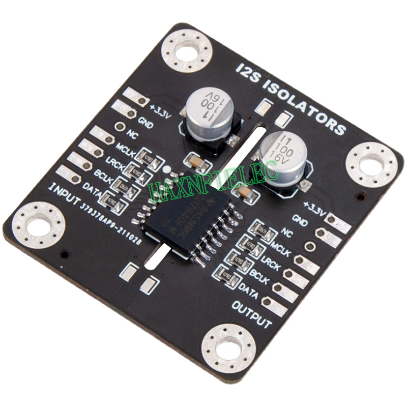 I2s Iis tín hiệu cách ly Board isolator cho amanero kỹ thuật số giao diện âm thanh pchifi Tách tiếng ồn loại bỏ nhiễu