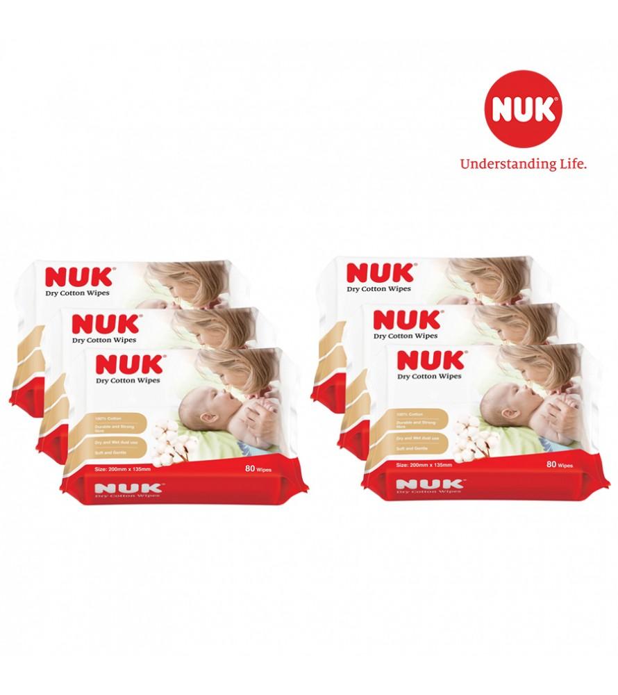 COMBO KHĂN VẢI KHÔ ĐA NĂNG NUK (80C)