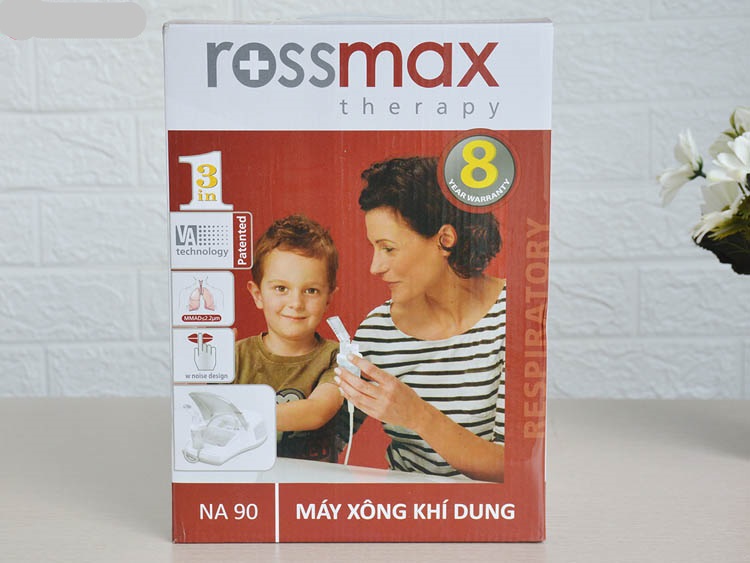 Máy xông và hút mũi 2 trong 1 Rossmax USA
