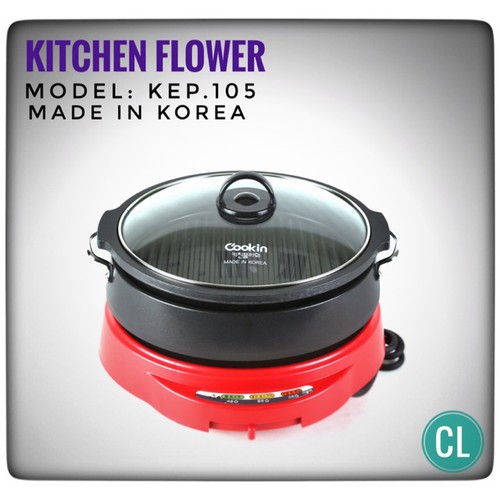 [HCM]lẩu nướng điện cookin KEP 105