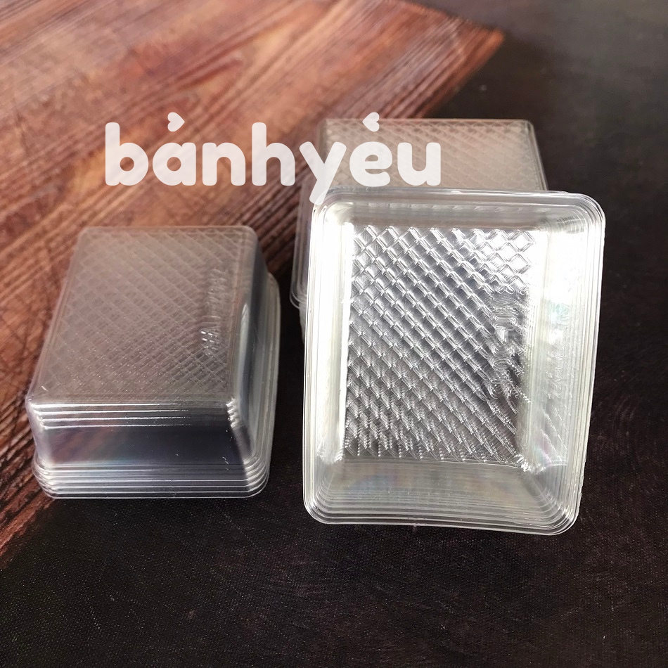 Lốc 100 Khay Đựng Bánh Dứa 5cm