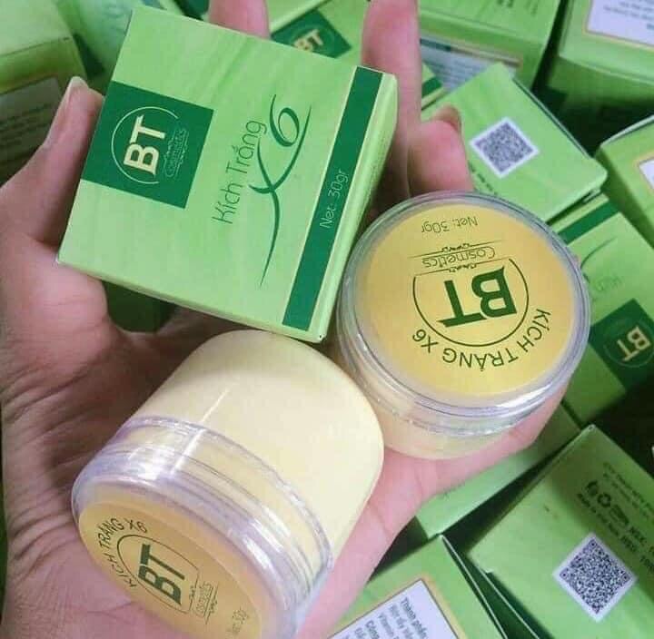 [HCM]Kem kích trắng X6 BT 30g (dùng trộn kem body)