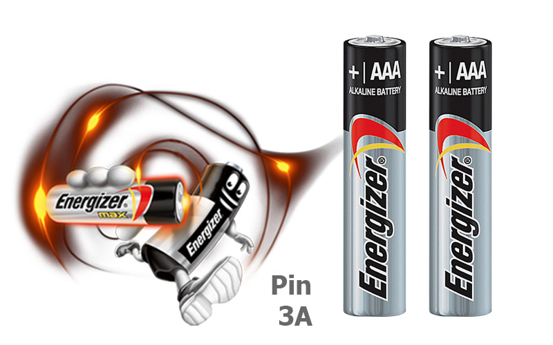 Combo 2 Vỉ Pin AAA Energizer Alkaline chính hãng (1 vỉ 12 viên)