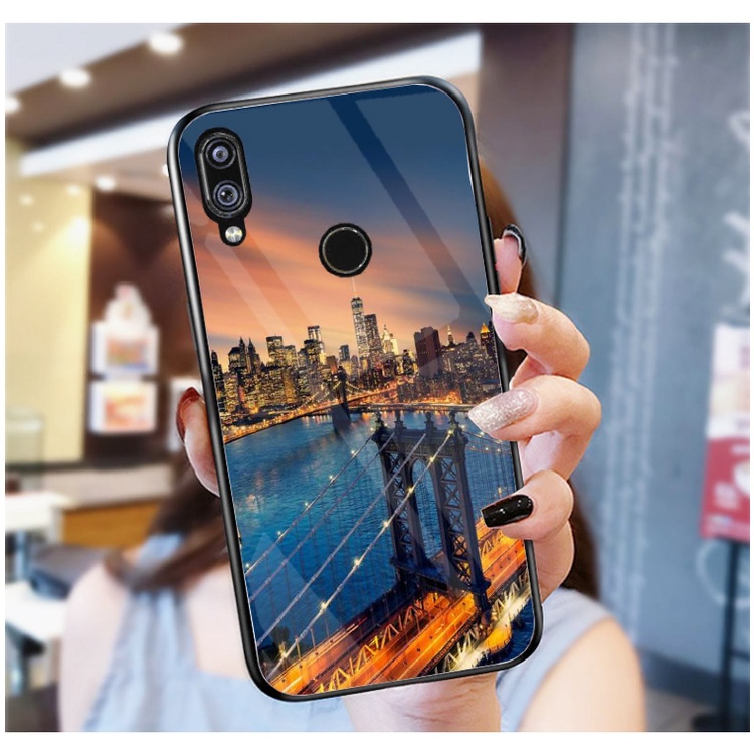Ốp Lưng XIAOMI REDMI NOTE 7 , NOTE 7 PRO, REDMI 7 Ốp kính bóng cao cấp mới ƞhất