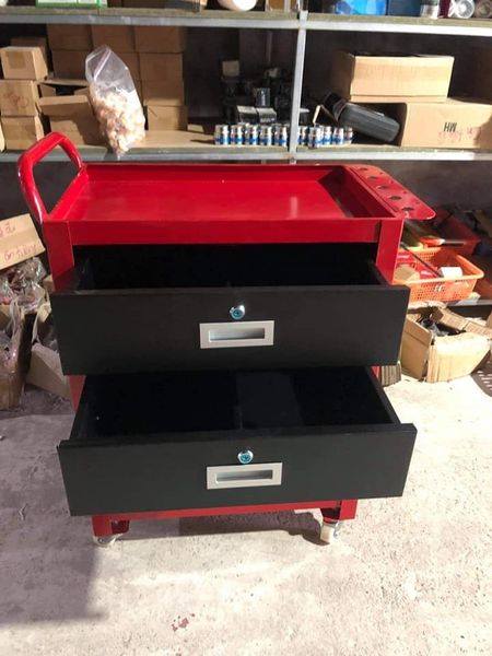 Tủ đồ nghề 2 ngăn kéo đen cao cấp