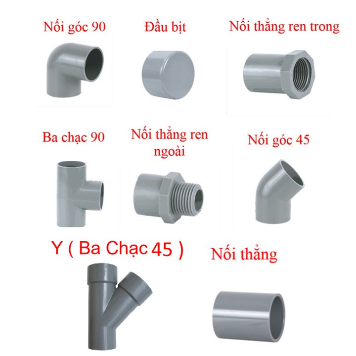 Phụ kiện ống nhựa Tiền Phong phi 21