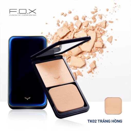Phấn Nén Dưỡng Ẩm, Kiềm Dầu FOX Double Function Compact  12g - FOX Mỹ phẩm thiên nhiên