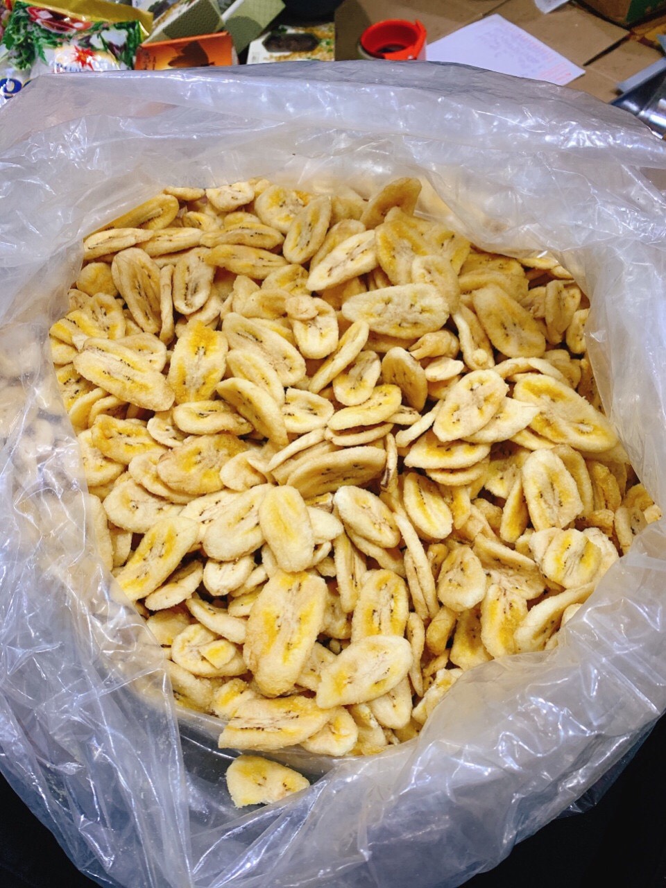 Chuối Laba Sấy Giòn Đà Lạt loại 500gr