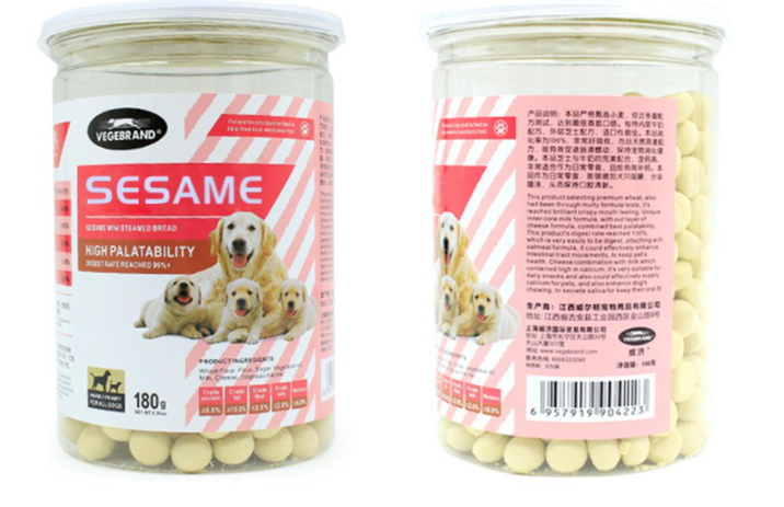Bánh thưởng cho chó Sesame 180g