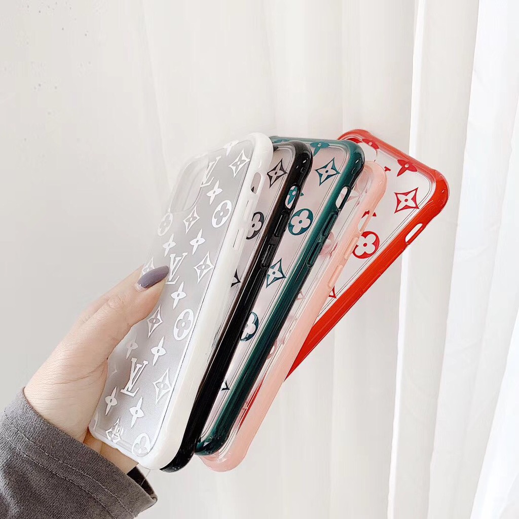Ốp Dẻo Nhám Trong Suốt Lv Iphone 6 Đến 11 Pro Max