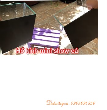 Decal đen dán hồ cá , decal khổ 60x100cm