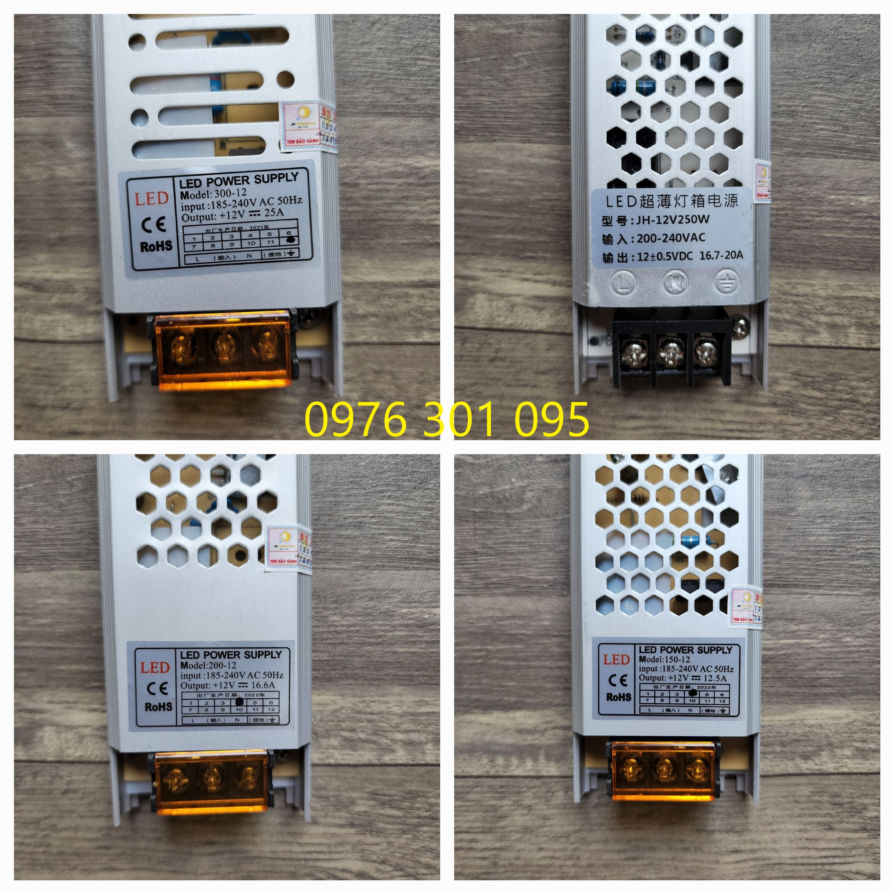 Nguồn tổ ong dẹp dài 12v siêu mỏng, nguồn led đũa 12v