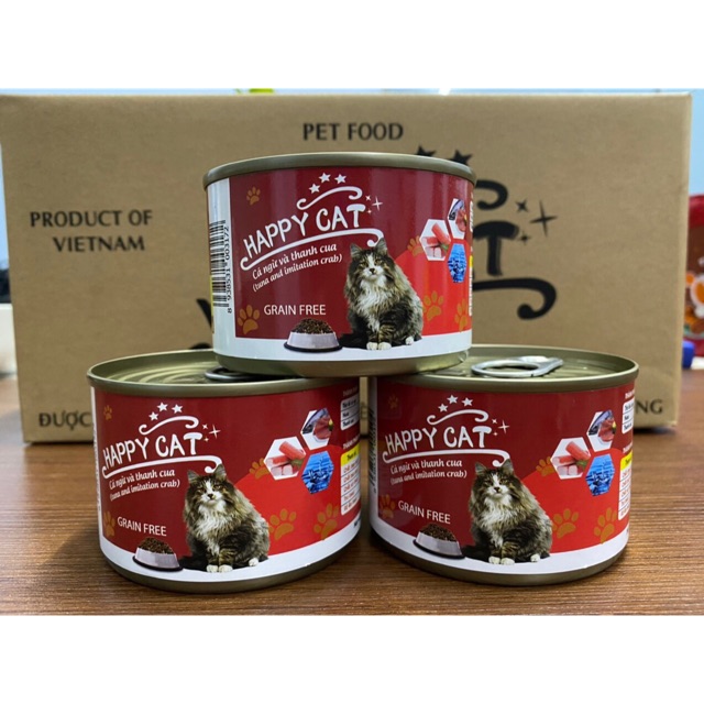 Pate mèo Happy cat 160g