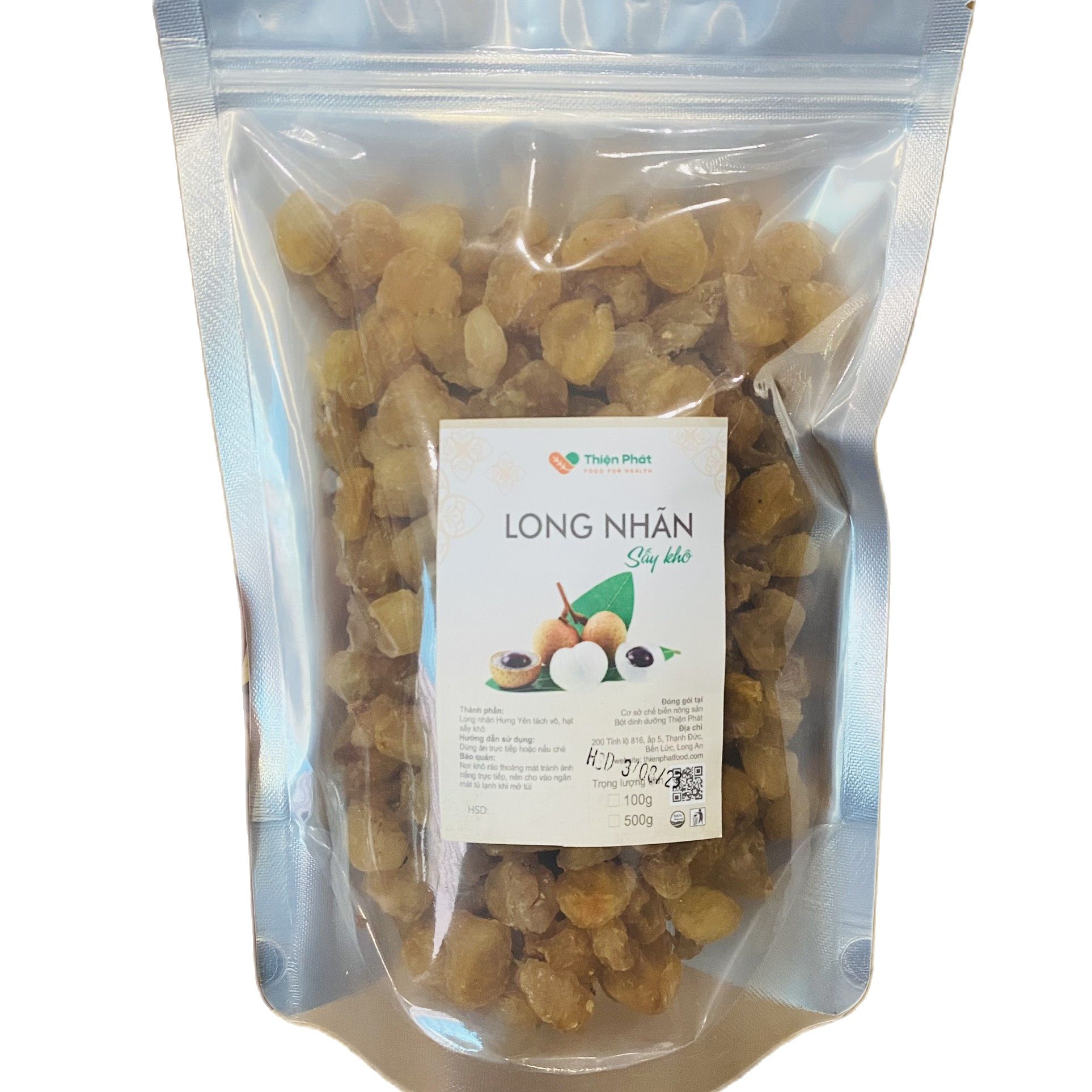Long nhãn hưng yên sấy khô loại đặc biệt, 500g