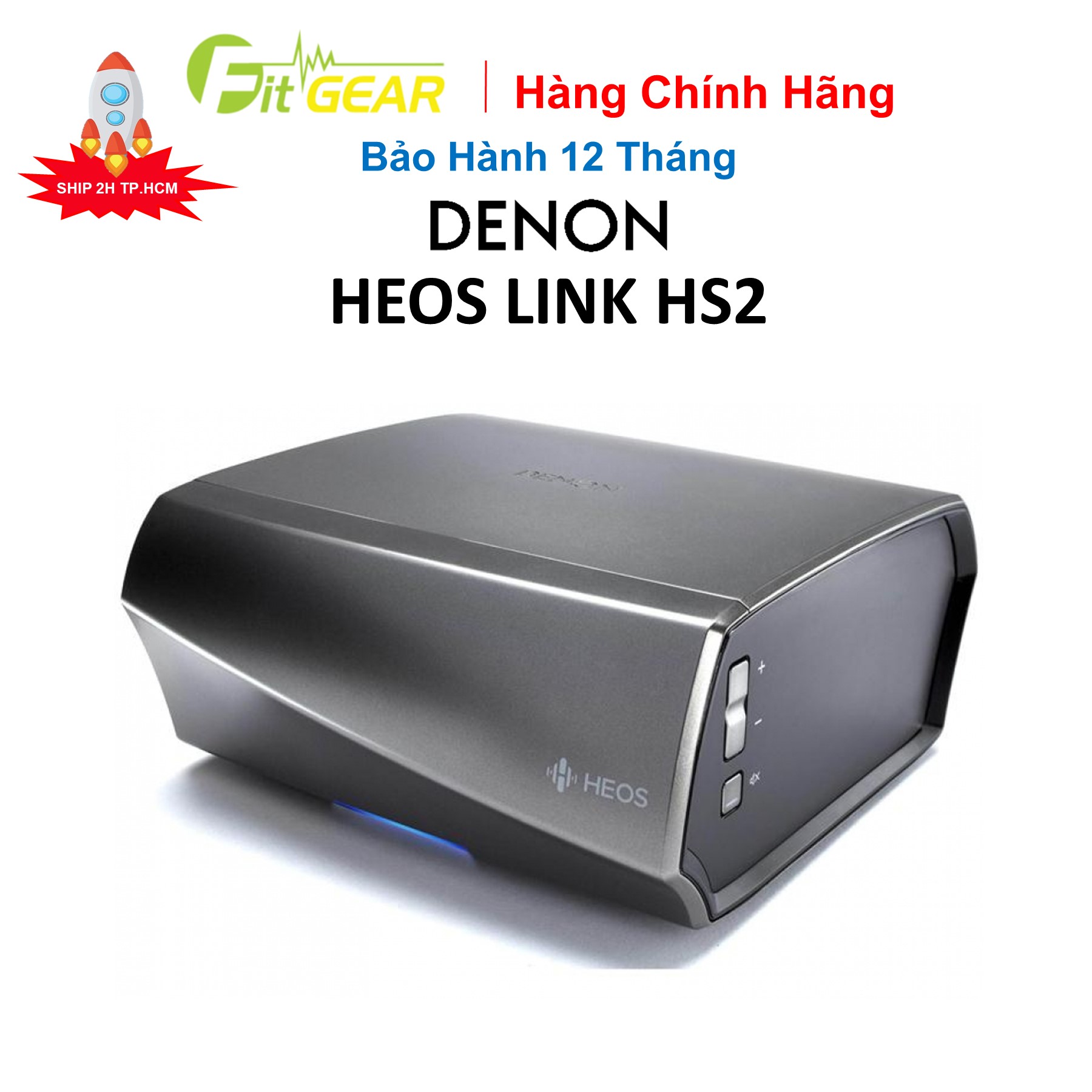 [Trả góp 0%] Thiết Bị Music Sever DENON HEOS Link HS2