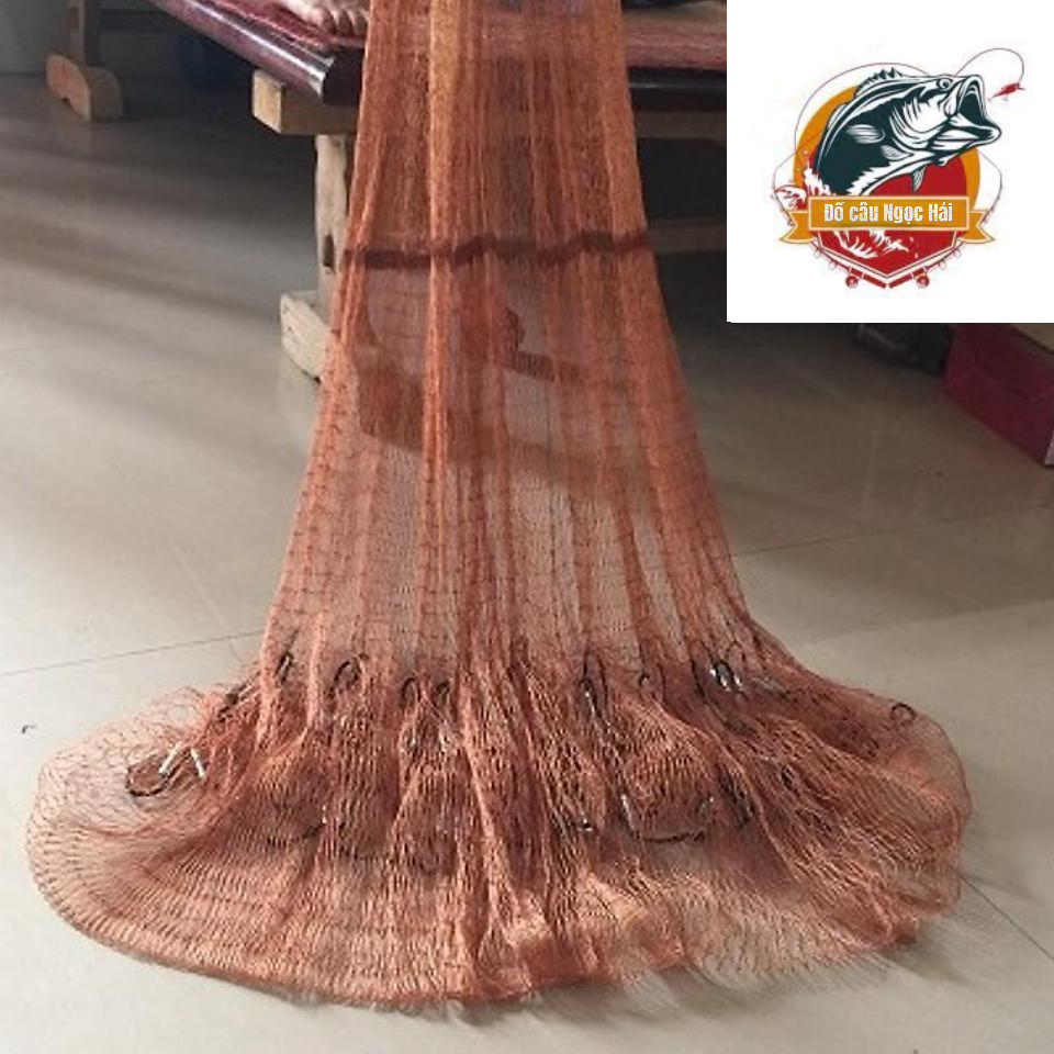 Chài dù bắt cá cao 2m3 bung rộng 4m