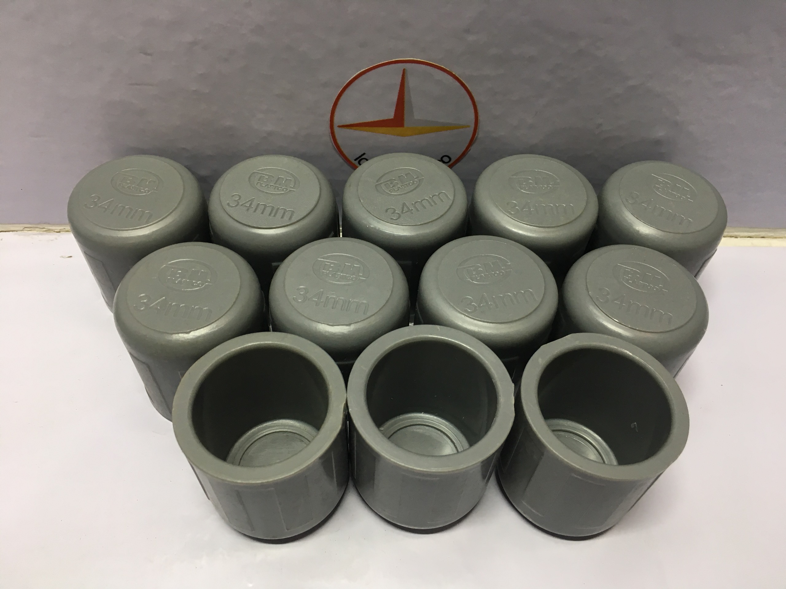 Nắp bịt 34 nhựa PVC Bình Minh ( 10 cái )