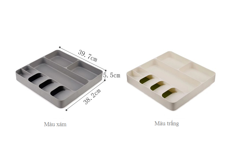 Khay để thìa, dĩa, dụng cụ nhà bếp size lớn