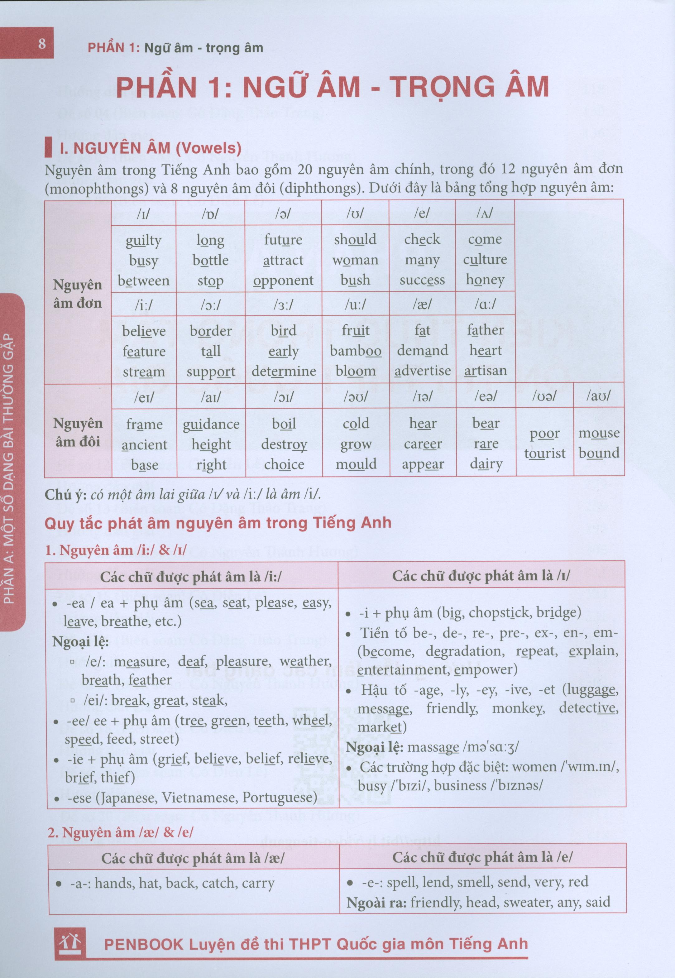PenBook Luyện đề thi THPT quốc gia môn Tiếng Anh