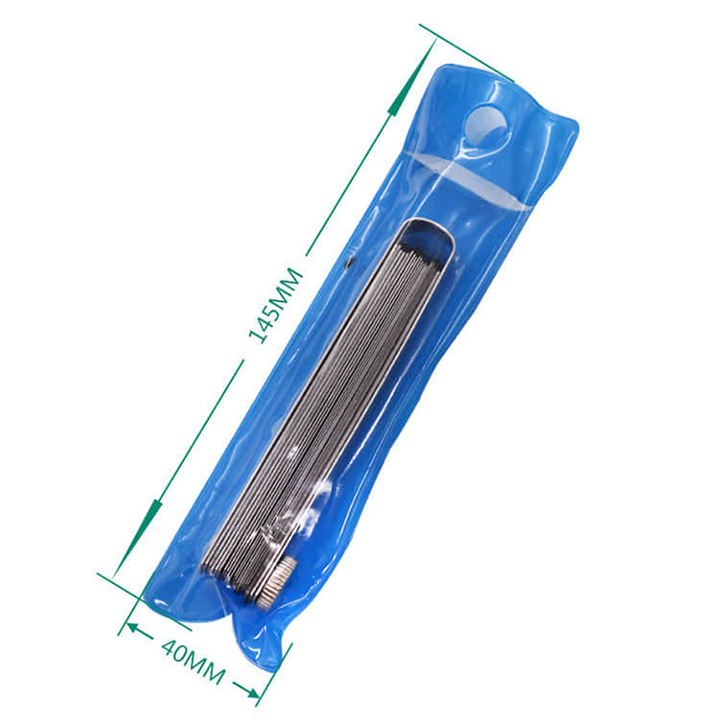 Bộ thước đo khe hở thước căn lá 32 lá 0.02-1mm