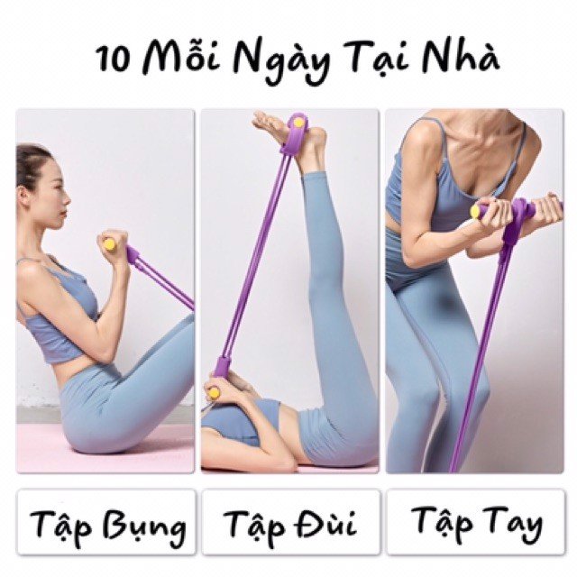 DÂY THUN tập cơ bụng
