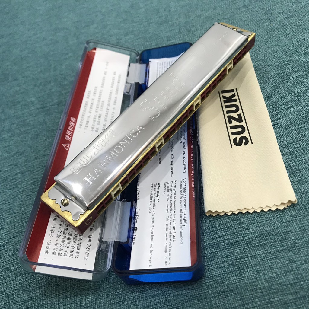 Kèn harmonica tremolo Suzuki Study-24 Hamonica SUZUKI
