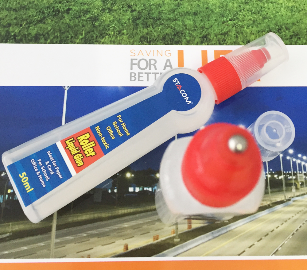 (Cmbo 10 chai) Hồ (Kéo) Dán Nước Đầu Lăn Bi STACOM 50ml- LG150R - Kết Dính Tốt, An Toàn