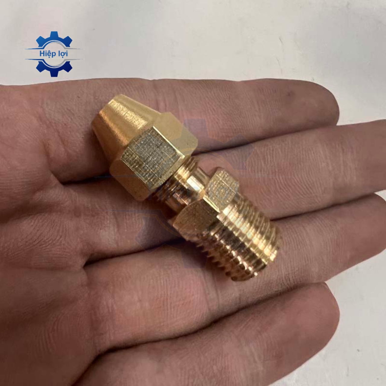 Nối ren ngoài hạt bắp thau – phụ kiện nối ống khí nén chắc chắn, chống rò rỉ, dễ lắp đặt